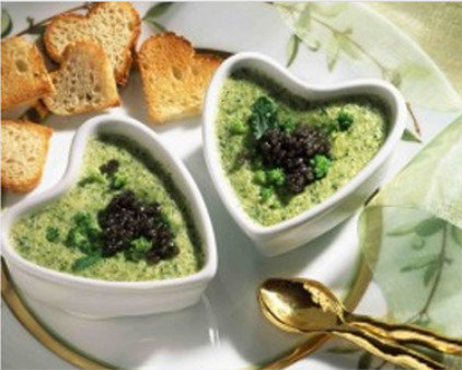 CAVIAR CHANTILLY WITH AVOCADO – CAVIAR APERITIF RECIPE